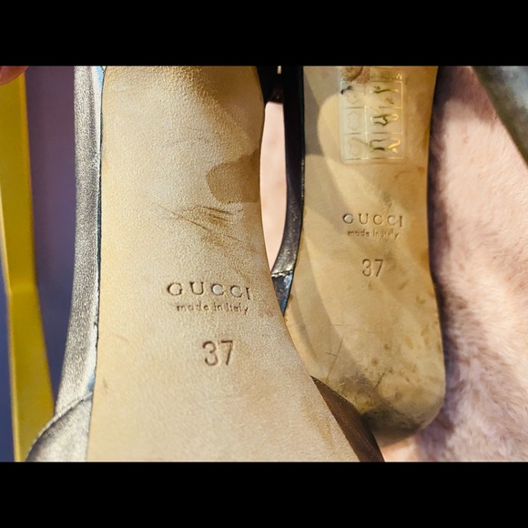 Gucci bamboo sandals heels size 7 - Picture 7 of 7